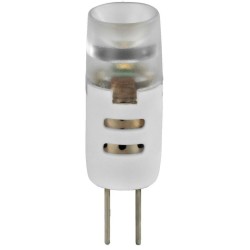 LED pin base lamp, G4, 12 V DC current /1.2 W