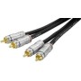 ACP-150/50 =lengte 1.5, 3, 5m RCA audio cable