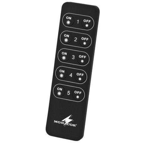 Wireless remote control, for controlling unicoloured LED strips