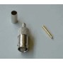 BNC-Female Crimp connector. RG 58 (10 stuks )