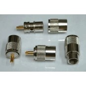 PL259 / UHF-Mâle twist-on pour A E H L (10 pièces)