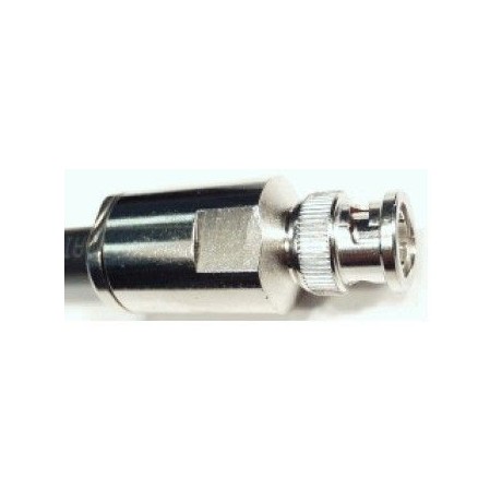 BNC connector Male voor Aircell-7 (10 stuks)