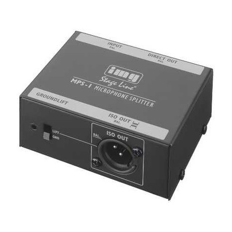 IMG-Stage Line MPS-1 microfoon splitter
