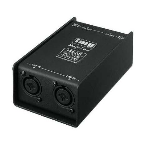 IMG-Stage Line Professional 2-channel line transformer
