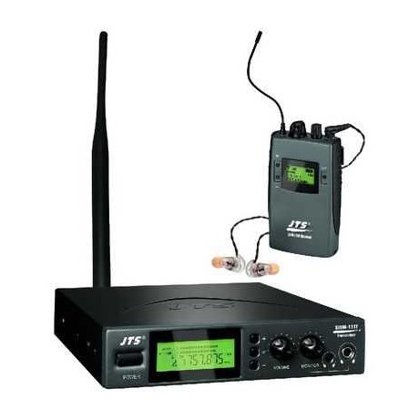 MPX stereo UHF PLL in-ear monitoring system SIEM-111