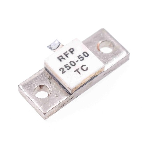 50 ohm 250W flange mount RF terminating resistor