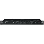 IMG-Stage Line LS-280 8-weg line splitter, 2 separate inputs XLR