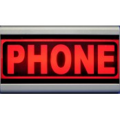 Advertencia de lámpara de teléfono de estudio Mono Face