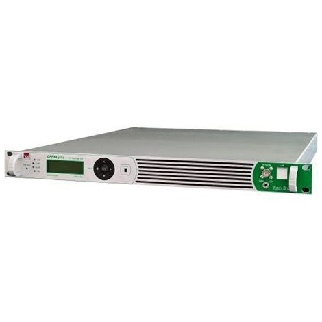 TEM 300 W FM Zender in 1 unit 19inch rack MPX input