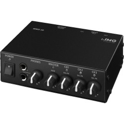 Compacte 3-kanaals stereo lijnmixer