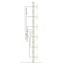 Label Italy Dubbele dipool breedband FM-paneelantenne AKK