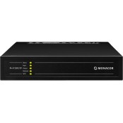 MONACOR PA-4125DX/DT - 4-zone Dante-versterker met DSP