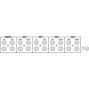 6-Kanaals Stereo Mixer voor DJ & PA