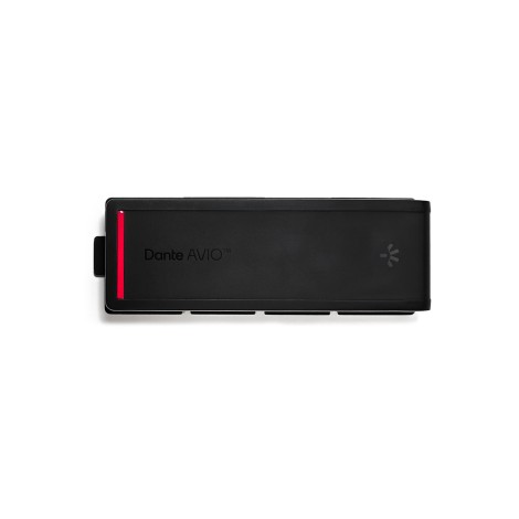Dante® AVIO-A-2OUT-EB – 2-kanaals analoge audio output