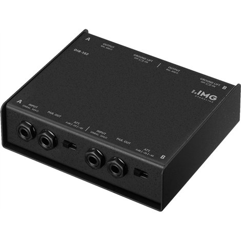 DIB-102 2-kanaals DI-box