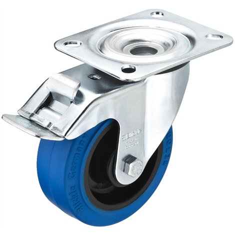 GCBB-100B High-Quality Zwenkwiel met Rem - Ø 100 mm (Blickle)