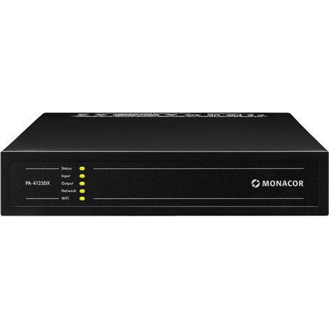 PA-4125DX 4-Zone Multifunctionele Class D Versterker met DSP