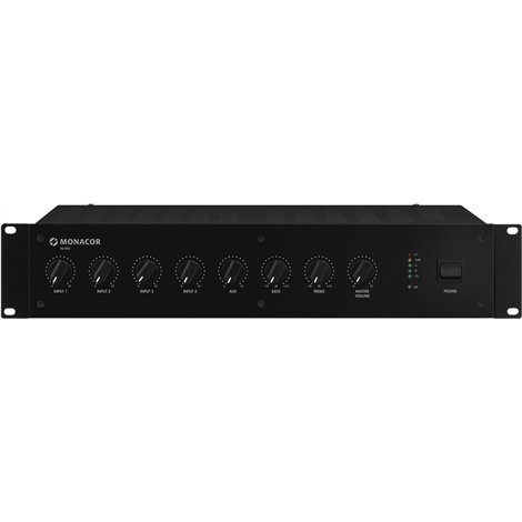 Monacor PA-900 S-S Amplificador de Mixer PA 120W
