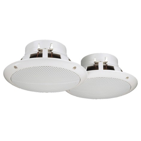 Monacor SPE-265/WS Altoparlante Incassato 2 Vie 60W Bianco
