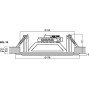 Monacor EDL-15 Plafondluidspreker 15W