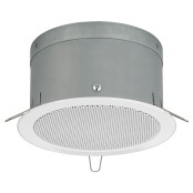 Monacor EDL-165C/WS Haut-parleur Plafond 100V Blanc