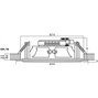 Monacor EDL-18 Altoparlante da Soffitto 18W