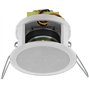 Monacor EDL-22/WS Altoparlante da Soffitto Bianco - Qualità del Suono Professionale