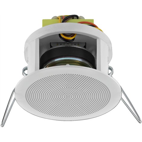 Monacor EDL-22/WS Alto-falante de Teto Branco - Qualidade de Som Profissional