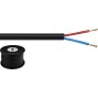 Monacor SPC-525/SW Speaker Cable Black 2x 2.5mm²