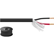 Monacor SPC-525CA Speaker Cable 2 x 2.5 mm² 100 m CCA ECONOMY QUALITY
