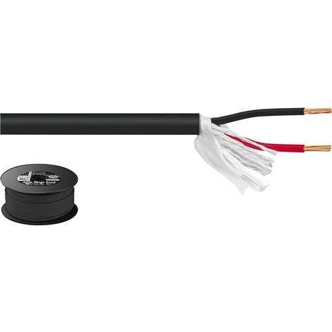 Monacor SPC-525CA Lautsprecherkabel 2 x 2.5 mm² 100 m CCA ECONOMY QUALITÄT
