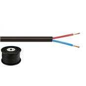 Monacor SPC-525H/SW Luidsprekerkabel 2 x 2.5 mm² 100 m - TOP KWALITEIT Halogeenvrij