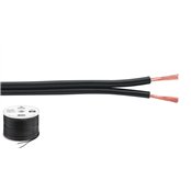 Monacor SPC-75/SW Luidsprekerkabel 2 x 0.75 mm2 100 m STANDAARD KWALITEIT