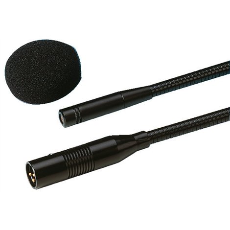 Microfone Gooseneck EMG-500P Electret - Balanceado por Transformador, Cardioide