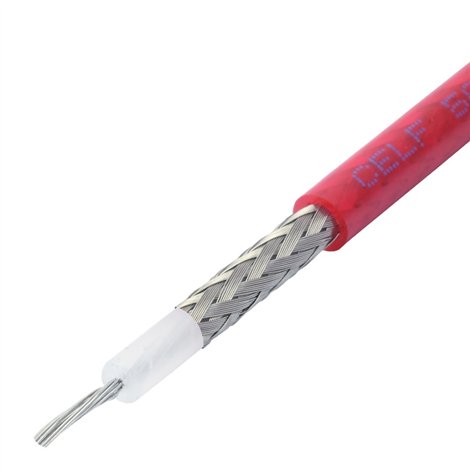 Cavo Coassiale RG58 50 Ohm (Rosso)