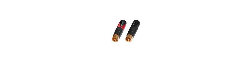 RCA Pluggen Jacks - DMR-Electronics